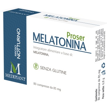 PROSER MELATONINA 80 COMPRESSE - Antica Farmacia Ferrari