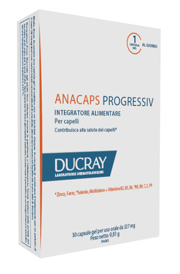 ANACAPS PROGRESSIV DUCRAY 30 CAPSULE 2017 - Antica Farmacia Ferrari