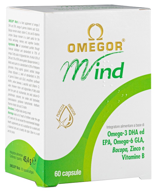 OMEGOR MIND 60 CAPSULE MOLLI - Antica Farmacia Ferrari