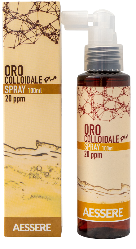 ORO COLLOIDALE PLUS SPRAY 20PPM 100 ML - Antica Farmacia Ferrari