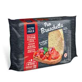 NUTRIFREE PANBRUSCHETTA 4 X 75 G - Antica Farmacia Ferrari