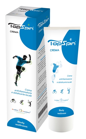 TOPSPIN CREMA ANTINFIAMMATORIA DEFATICANTE 100 ML - Antica Farmacia Ferrari