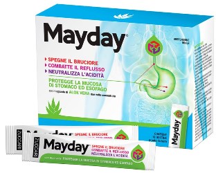 MAYDAY SOSPENSIONE PER USO ORALE ALLA MENTA 18 STICK 10 ML - Antica Farmacia Ferrari
