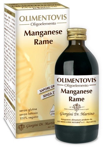 MANGANESE RAME OLIMENTOVIS 200 ML - Antica Farmacia Ferrari