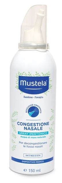 MUSTELA CONGESTIONE NASALE SPRAY IPERTONICO 150 ML - Antica Farmacia Ferrari