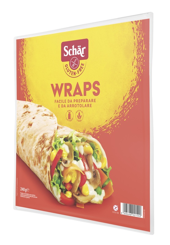 SCHAR WRAPS PIADINA ARROTOLABILE 240 G - Antica Farmacia Ferrari