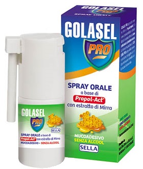 GOLASEL PRO SPRAY NO ALCOOL 20 ML - Antica Farmacia Ferrari