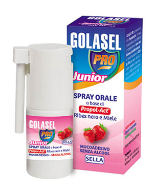 GOLASEL PRO SPRAY JUNIOR 20 ML - Antica Farmacia Ferrari