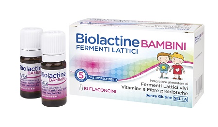 BIOLACTINE BAMBINI 10 FLACONCINI 8 ML - Antica Farmacia Ferrari