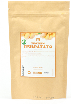 ZENZERO DISIDRATATO 100 G A FETTE SENZA ZUCCHERO - Antica Farmacia Ferrari