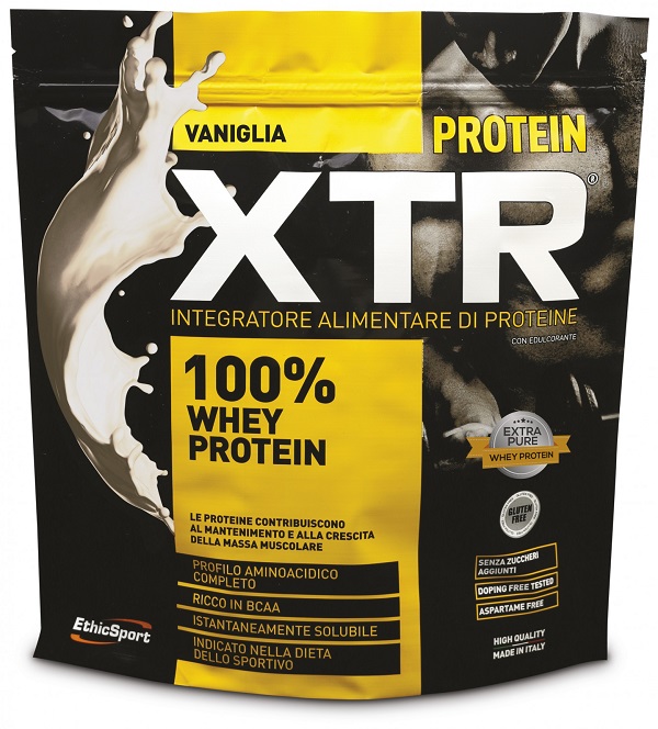 ETHICSPORT PROTEIN XTR VANIGLIA POLVERE 500 G - Antica Farmacia Ferrari