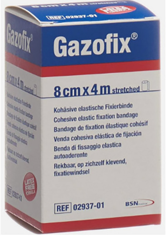BENDA ELASTICA AUTOADESIVA GAZOFIX 8X400 CM - Antica Farmacia Ferrari