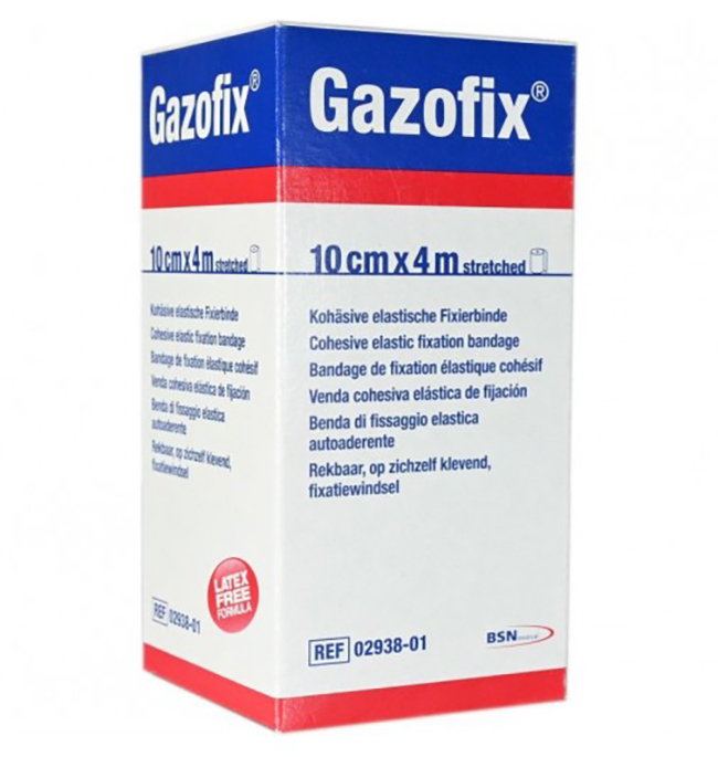 BENDA ELASTICA AUTOADESIVA GAZOFIX 10X400 CM - Antica Farmacia Ferrari