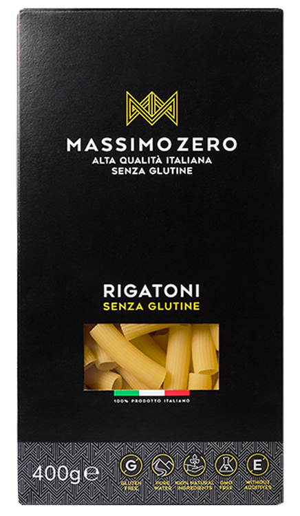 MASSIMO ZERO RIGATONI 400 G - Antica Farmacia Ferrari