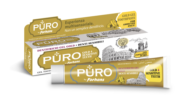 FORHANS GOLD4WHITE DENTIFRICIO 75 ML - Antica Farmacia Ferrari