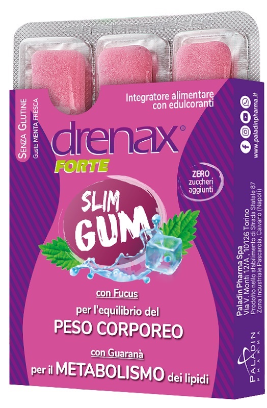 DRENAX SLIM DIMAGRANTE 9 GUM - Antica Farmacia Ferrari