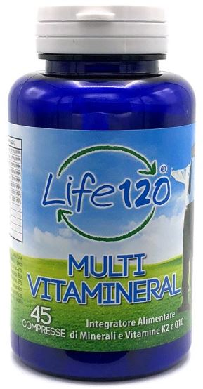 LIFE 120 MULTIVITAMINERAL 45 COMPRESSE - Antica Farmacia Ferrari