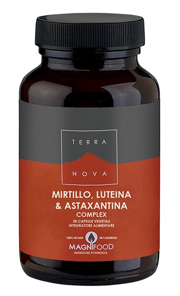 TERRANOVA MIRTILLO LUTEINA ASTAXANTINA SINERGIA PER GLI OCCHI 50 CAPSULE - Antica Farmacia Ferrari