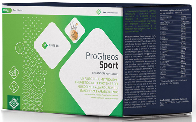 PRO GHEOS SPORT 30 BUSTINE DA 6 G - Antica Farmacia Ferrari