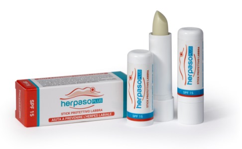 HERPASO PLUS SPF15 STICK PROTETTIVO LABBRA - Antica Farmacia Ferrari