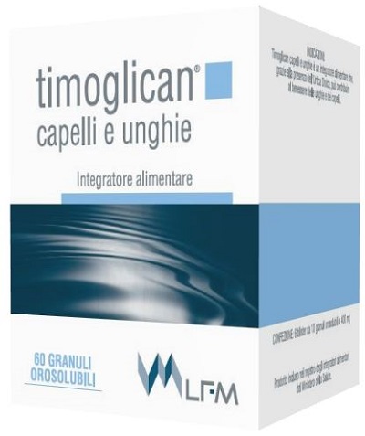 TIMOGLICAN CAPELLI E UNGHIE 60 GRANULI 24 G - Antica Farmacia Ferrari