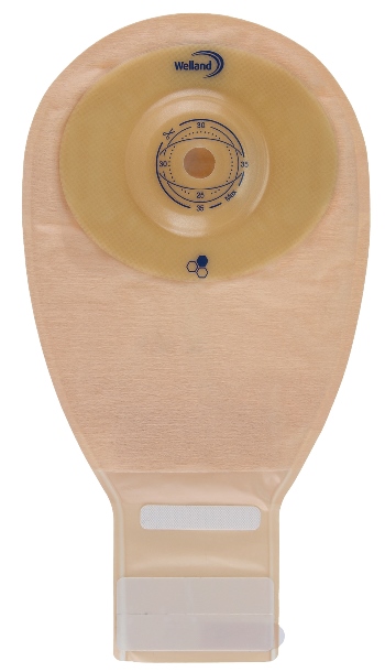 SACCA PER ILEOSTOMIA WELLAND AURUM CONVEX ILEO MIDI OPACA RITAGLIABILE 13-35 MM 10 PEZZI - Antica Farmacia Ferrari