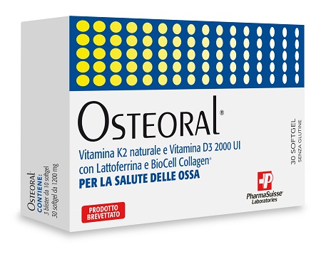 OSTEORAL 30 CAPSULE MOLLI - Antica Farmacia Ferrari