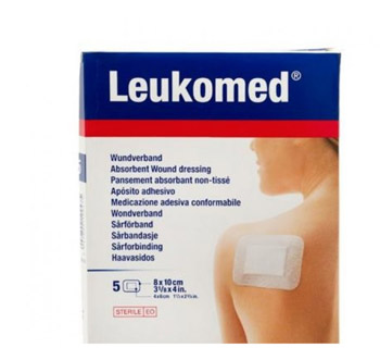 LEUKOMED MEDICAZIONE POST-OPERATORIA IN TESSUTO NON TESSUTO 8 X 10 CM - Antica Farmacia Ferrari