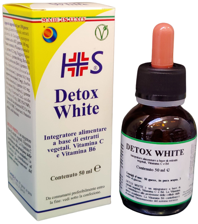 DETOX WHITE GOCCE 50 ML - Antica Farmacia Ferrari