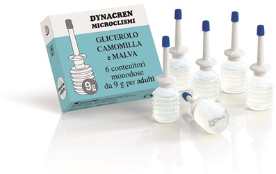DYNACREN MICROCLISMI CAMOMILLA E MALVA 6 PEZZI DA 9 G PER ADULTI - Antica Farmacia Ferrari
