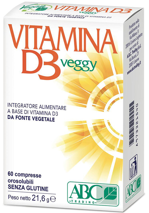 VITAMINA D3 VEGGY 60 COMPRESSE OROSOLUBILI - Antica Farmacia Ferrari