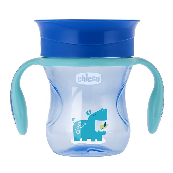 CHICCO TAZZA PERFECT 360 AZZURRA 12 MESI - Antica Farmacia Ferrari