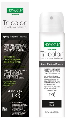 TRICOLOR SPRAY RITOCCO NERO 75 ML - Antica Farmacia Ferrari