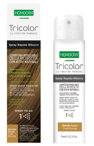 TRICOLOR SPRAY RITOCCO BIONDO SCURO 75 ML - Antica Farmacia Ferrari