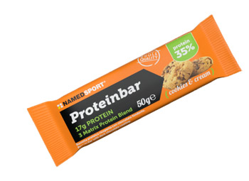 PROTEINBAR COOKIES & CREAM 50 G - Antica Farmacia Ferrari