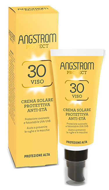 ANGSTROM PROTECT YOUTHFUL CREMA SOLARE VISO ANTI ETA' ULTRA PROTETTIVA SPF 30 - Antica Farmacia Ferrari