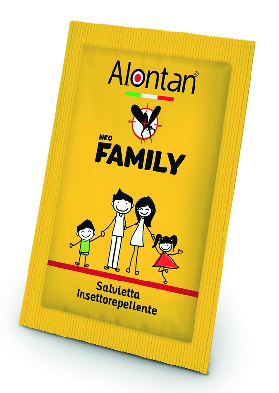 ALONTAN NEO FAMILY SALVIETTE 12 PEZZI ICARIDINA 10% - Antica Farmacia Ferrari