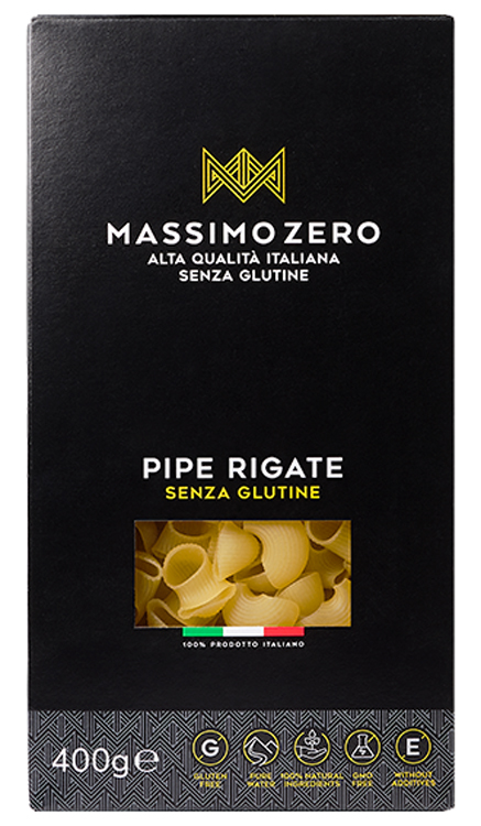 MASSIMO ZERO PIPE RIGATE 400 G - Antica Farmacia Ferrari