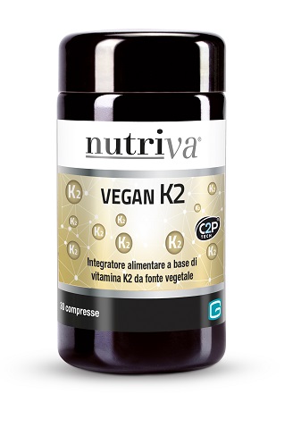 NUTRIVA VEGAN K2 30 COMPRESSE - Antica Farmacia Ferrari