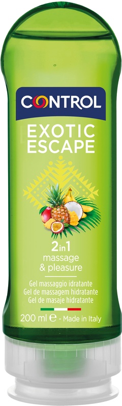 CONTROL GEL PER MASSAGGI EXOTIC ESCAPE 200 ML - Antica Farmacia Ferrari