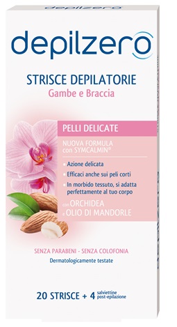 DEPILZERO STRISCE GAMBE BRACCIA 20 PEZZI - Antica Farmacia Ferrari