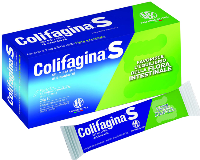 COLIFAGINA S 10 BUSTE OROSOLUBILI - Antica Farmacia Ferrari