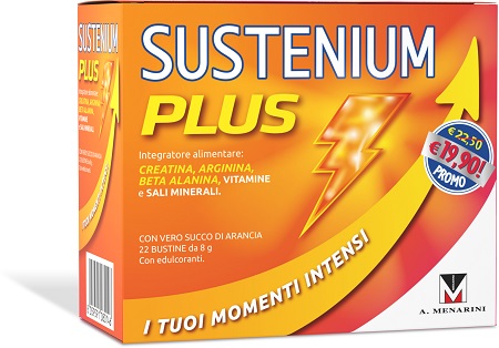 SUSTENIUM PLUS 22 BUSTINE 176 G PROMO - Antica Farmacia Ferrari