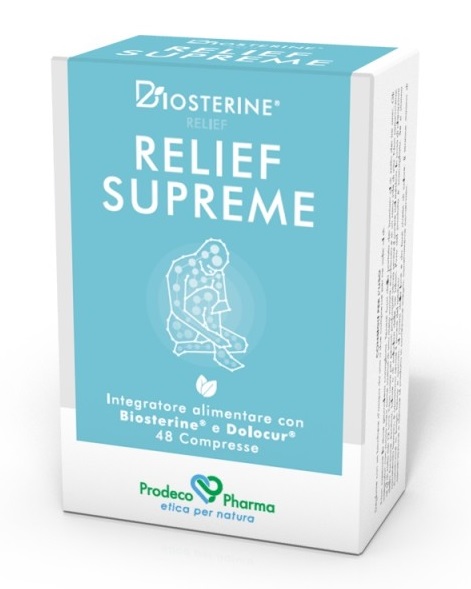 BIOSTERINE RELIEF SUPREME 48 COMPRESSE - Antica Farmacia Ferrari