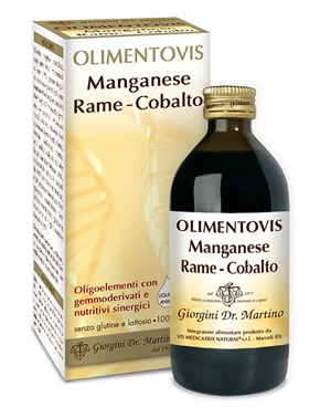 MANGANESE RAME COBALT OLIMENTOVIS 200 ML - Antica Farmacia Ferrari