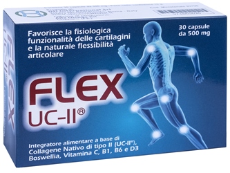 FLEX UC II 30 CAPSULE DA 500 MG - Antica Farmacia Ferrari