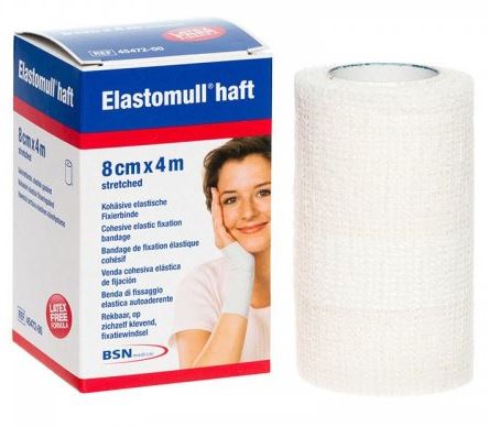 BENDA ELASTICA ELASTOMULL 8 X 400 CM 2 PEZZI - Antica Farmacia Ferrari