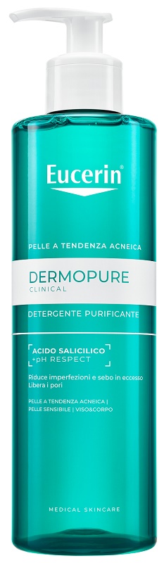 EUCERIN DERMOPURIFYER OIL CONTROL GEL DETERGENTE 400 ML - Antica Farmacia Ferrari
