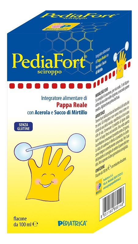 PEDIAFORT SCIROPPO 100 ML - Antica Farmacia Ferrari