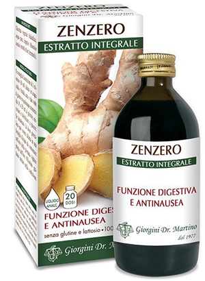 ZENZERO ESTRATTO INTEGRALE 200 ML - Antica Farmacia Ferrari